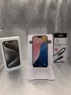 iPhone 16 Pro 128GB Unlocked GRADE A 100% Battery 27 Cycle Count Boxed, grade New · Open Box