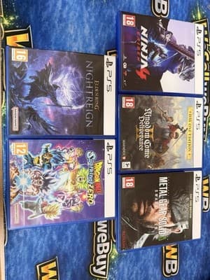 PS5 Game Bundle Inc- All Discs Mint Disc Condition Pictured Available All Tested, grade Excellent