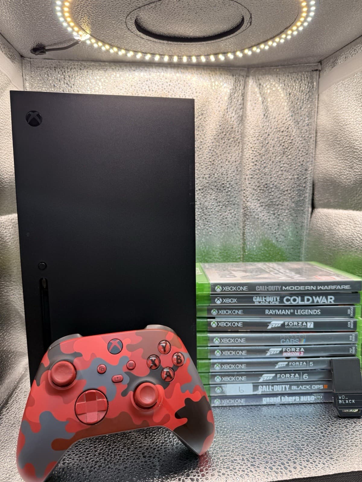 Xbox Series X HUGE Bundle 1Tb + 1TB + 10 Games + Box + Boxed Controller AA Grade, grade Good